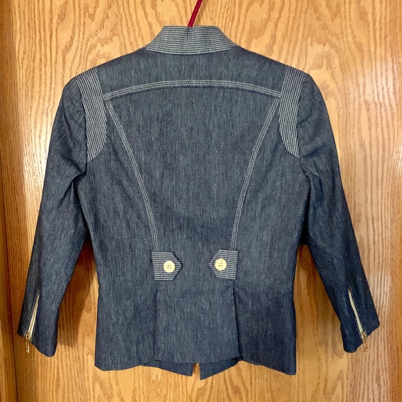 NEW Denim Blazer - Picture 2 of 3